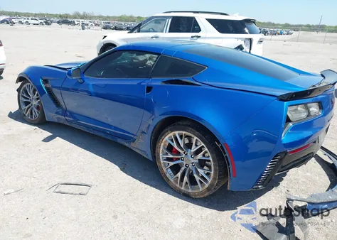 2015 Chevrolet Corvette Z06 z USA, uszkodzony, nr VIN 1G1YP2D68F5605820